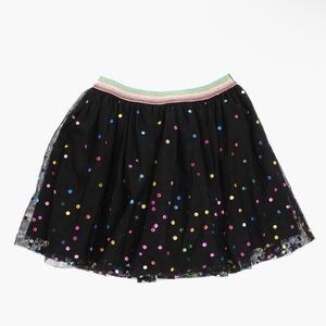 NWT Stella McCartney Kids| Multicolor Polka Dots Tulle Lurex Waistband -Size 12